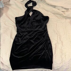 Black Halter Dress